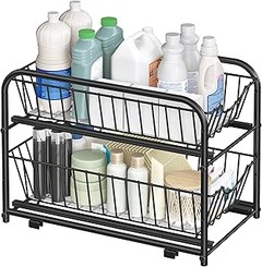 Instrucciones para instalar organizadores apilables de cocina