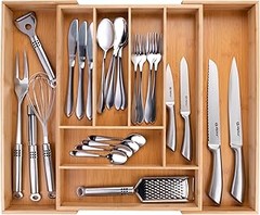 ¿Madera o plástico? Comparativa de organizadores de cubiertos