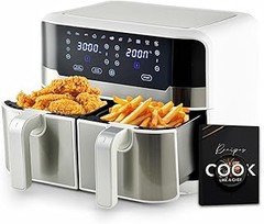 Freidora de aire de doble cajón o horno convencional: ¿qué opción es mejor?