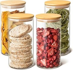 Las mejores marcas de tuppers de cristal con tapa de bambú