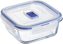 Tuppers de cristal cuadrados