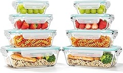 Seguridad de los tuppers de cristal apilables para alimentos
