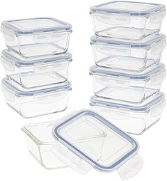 Tamaños ideales de tuppers de cristal según la porción de comida