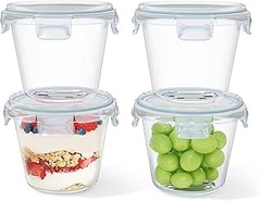 Pros y contras de usar tuppers de cristal pequeños para almacenar comida