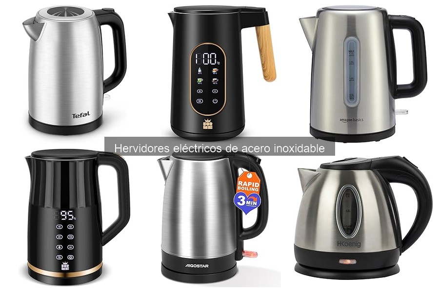 Accesorios imprescindibles para hervidores eléctricos de acero inoxidable