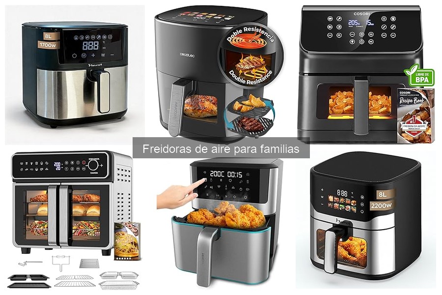 Alimentos que no se pueden cocinar en freidoras de aire