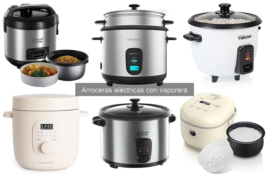 Alternativas a Arroceras Eléctricas con Vaporera