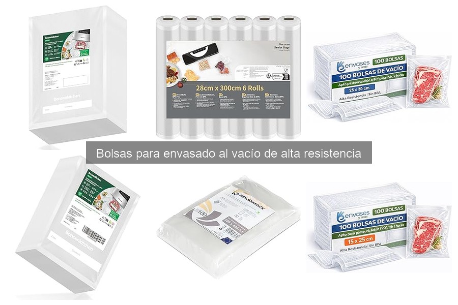 Alternativas a Bolsas para Envasado al Vacío de Alta Resistencia