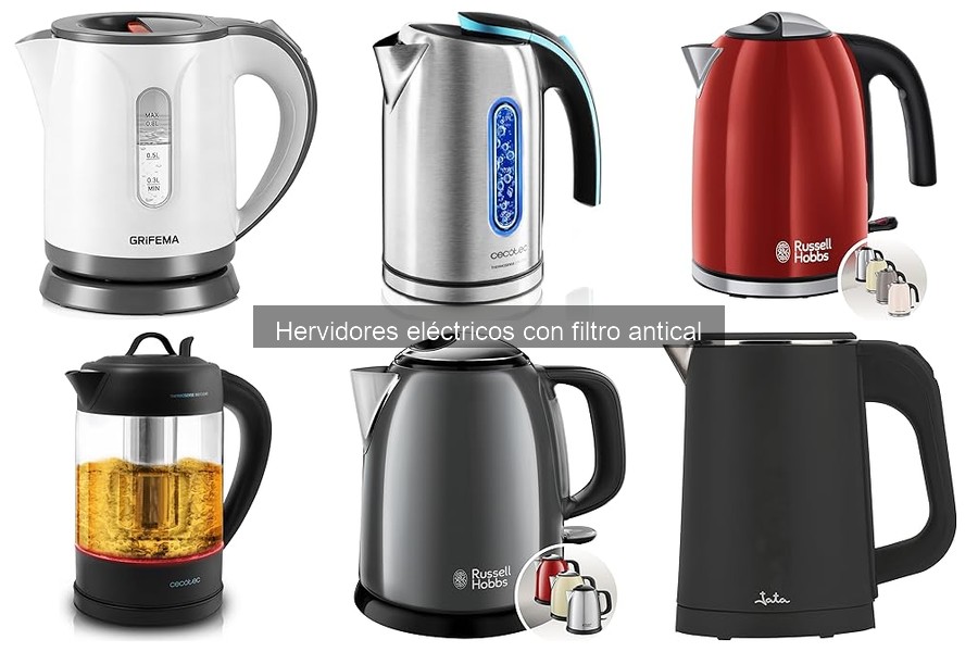 Alternativas a hervidores eléctricos con filtro antical