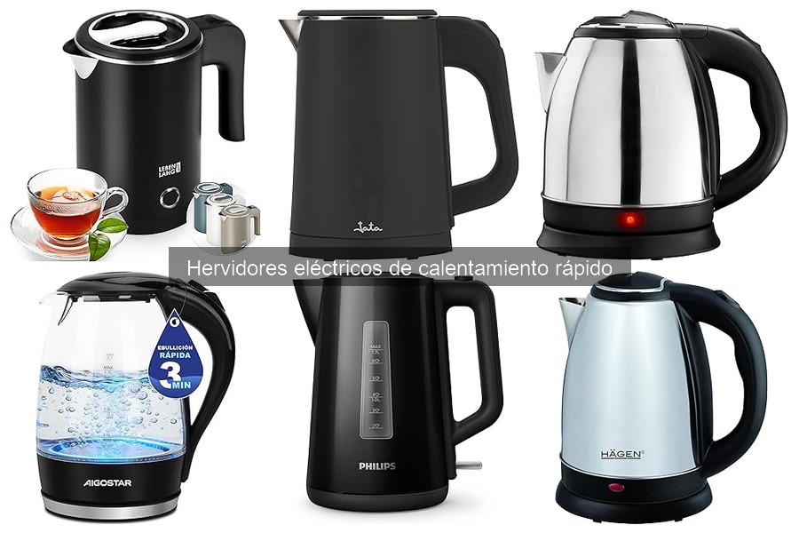 Alternativas a hervidores eléctricos de calentamiento rápido