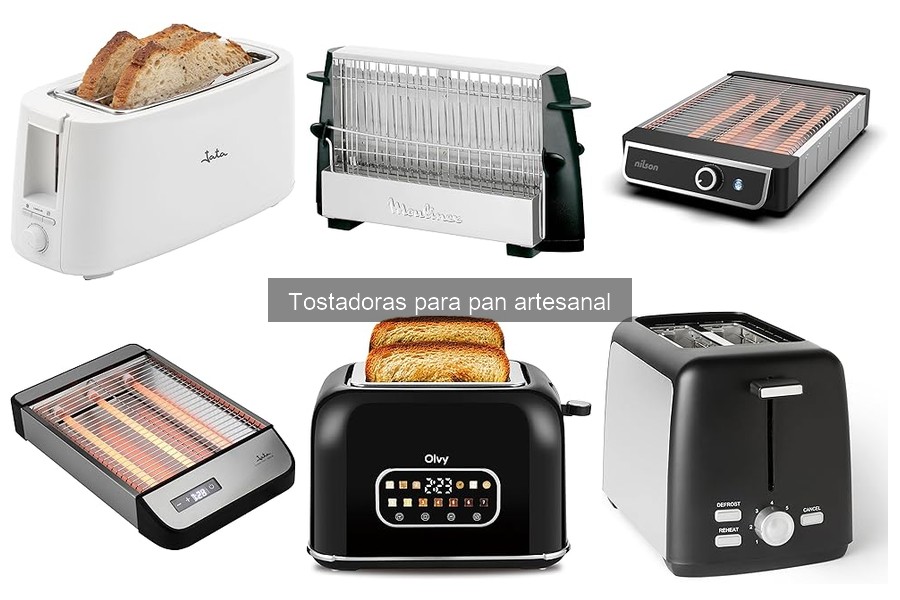 Alternativas a la tostadora para pan artesanal