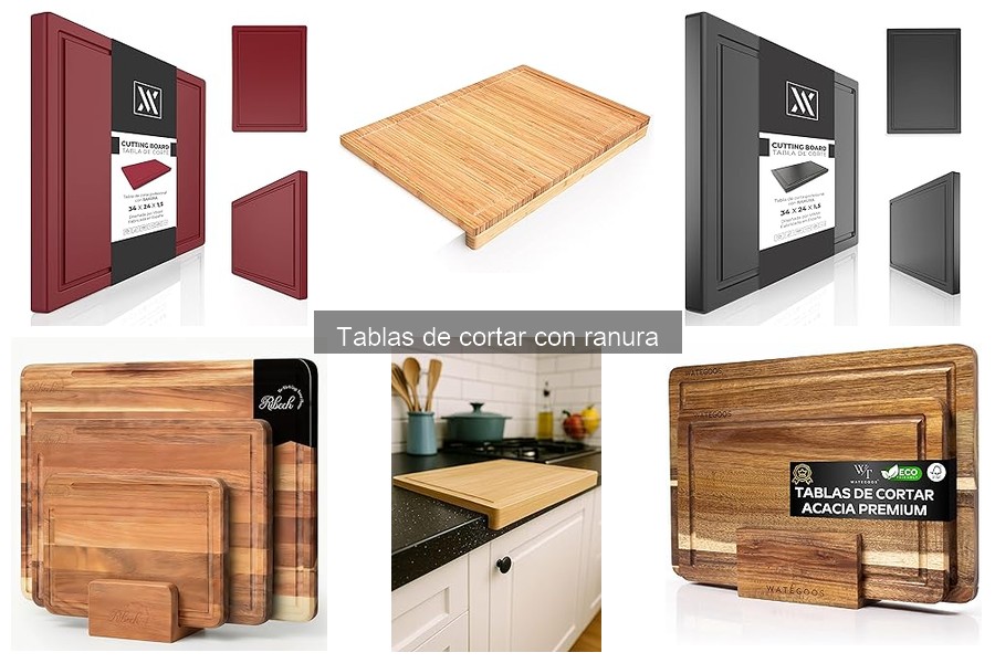 Alternativas a las Tablas de Cortar con Ranura