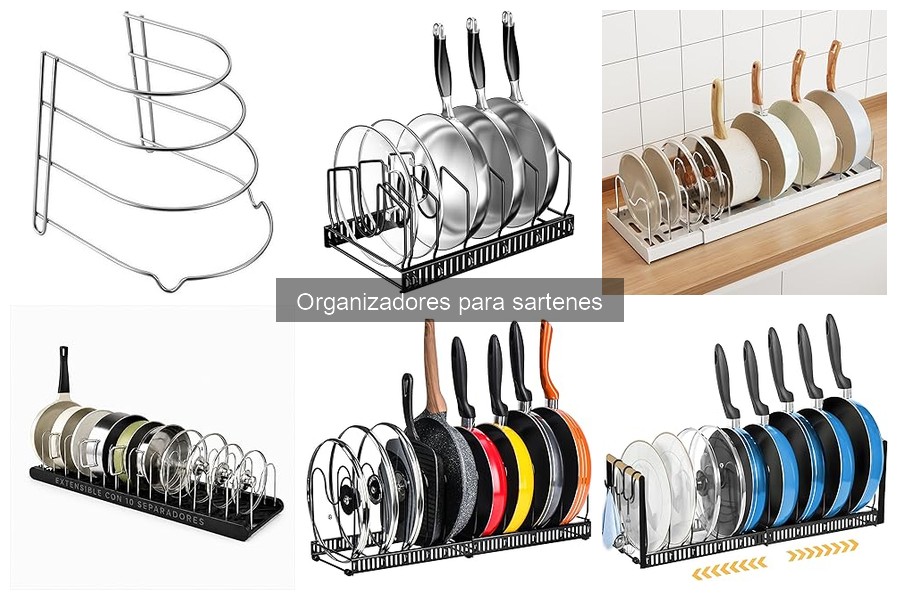 Alternativas a los organizadores para sartenes en tu cocina