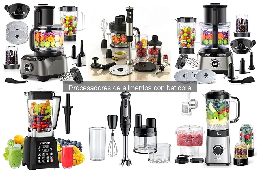 Alternativas a los procesadores de alimentos con batidora