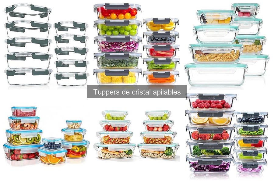 Alternativas a los Tuppers de Cristal Apilables