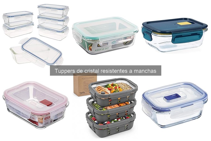 Alternativas a los Tuppers de Cristal Resistentes a Manchas