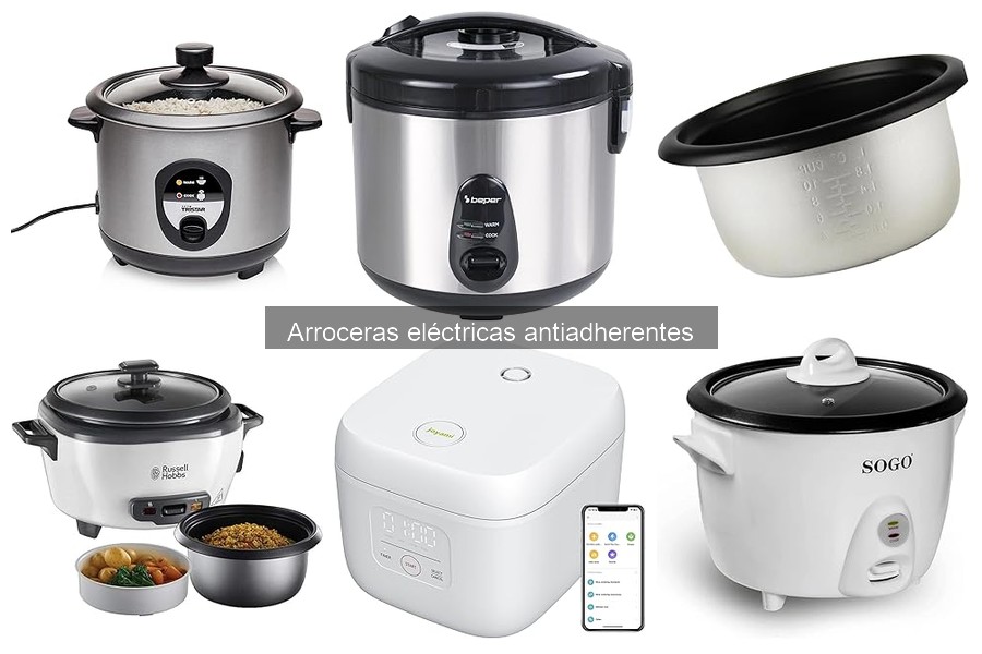 Alternativas a tu arrocera eléctrica antiadherente que no funcionan