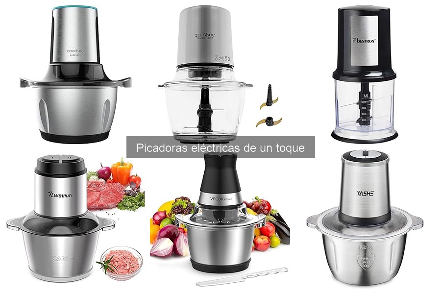 Alternativas útiles a las picadoras eléctricas de un toque