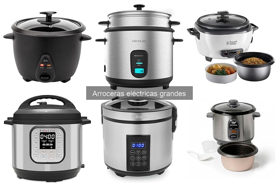 Beneficios de las Arroceras Eléctricas Grandes para Cocinar