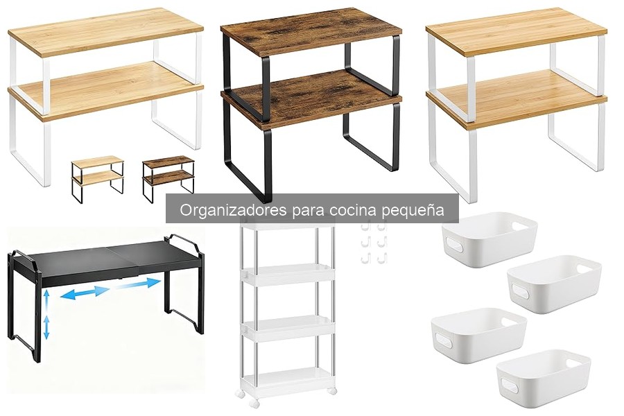 Beneficios de los organizadores en cocinas pequeñas