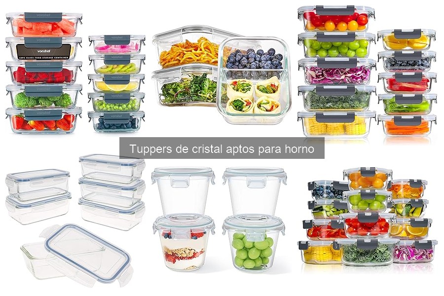 Beneficios de usar tuppers de cristal en lugar de plásticos