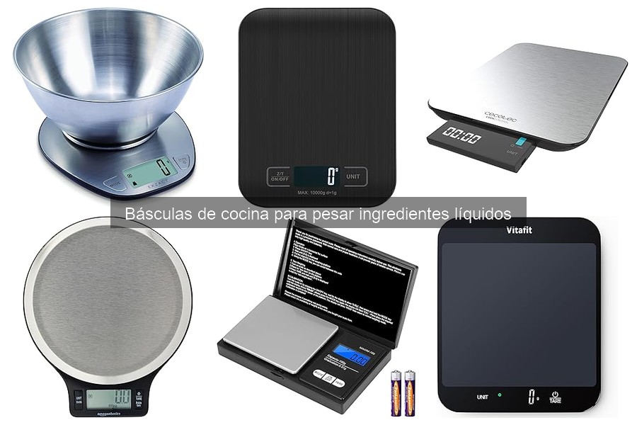 Cómo calibrar una báscula de cocina para líquidos correctamente