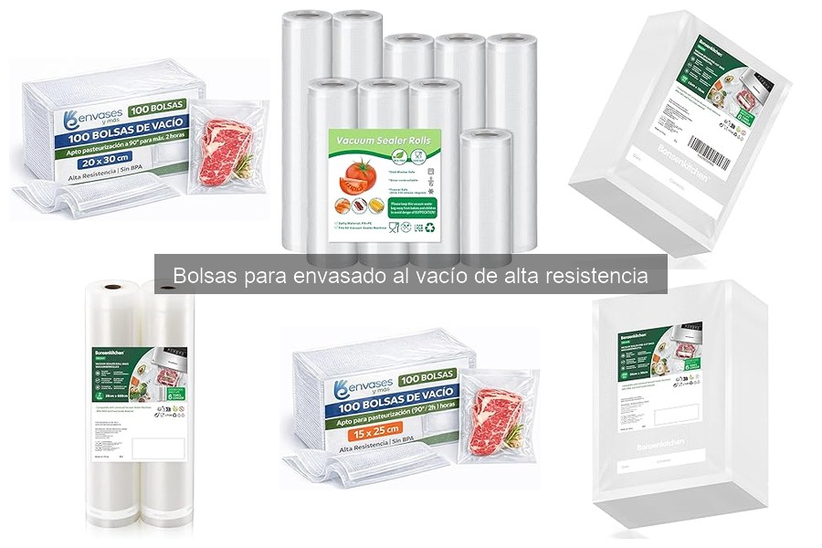 Cómo elegir el grosor ideal de bolsas para envasado al vacío