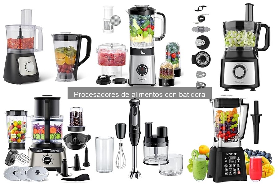 ** Cómo elegir el mejor procesador de alimentos con batidora