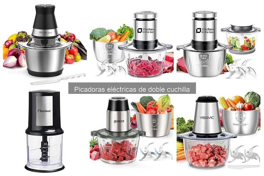 Cómo elegir el tamaño ideal de una picadora eléctrica