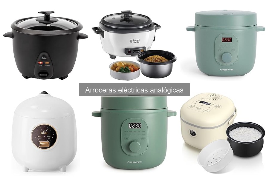 Cómo elegir la mejor arrocera eléctrica analógica