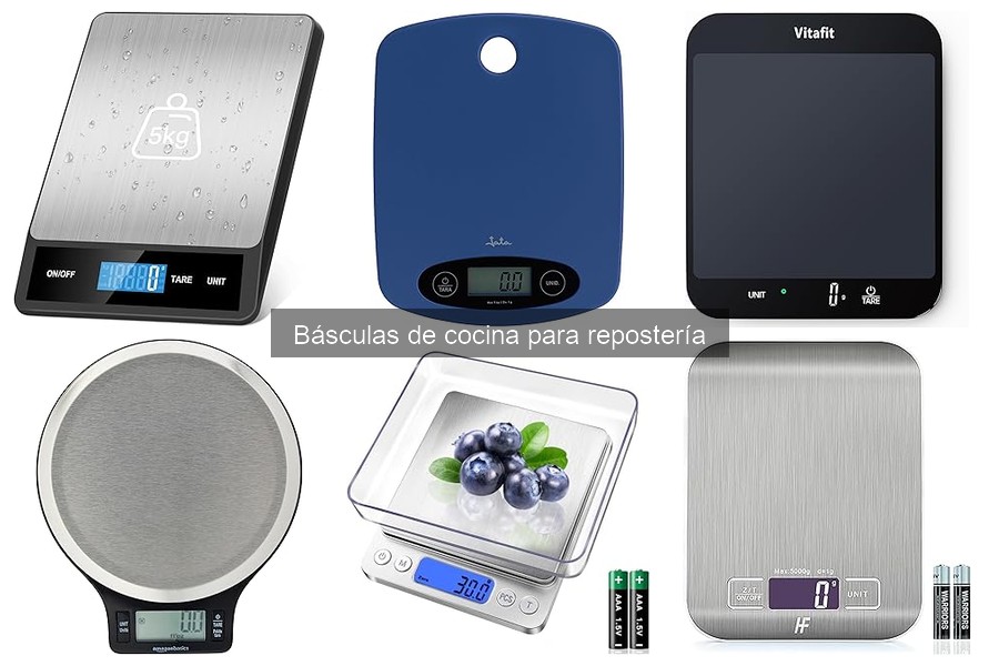 Cómo elegir la mejor báscula de cocina para repostería