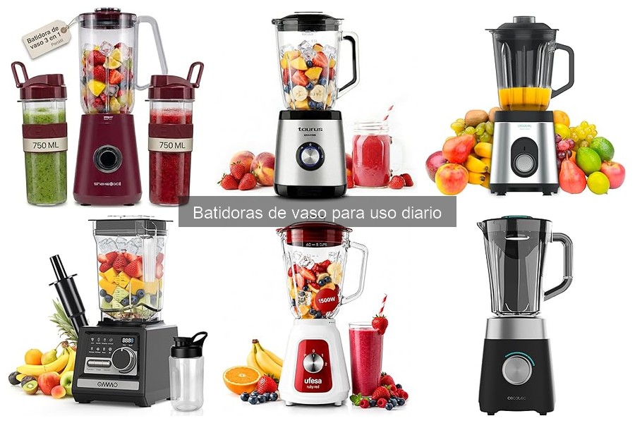 Cómo elegir la mejor batidora de vaso para uso diario