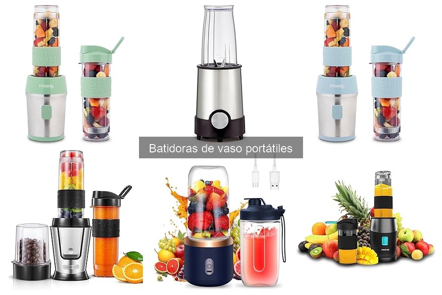 Cómo elegir la mejor batidora de vaso portátil para ti