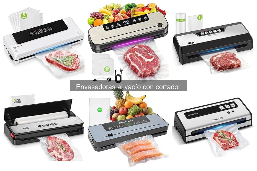 Cómo elegir la mejor envasadora al vacío con cortador