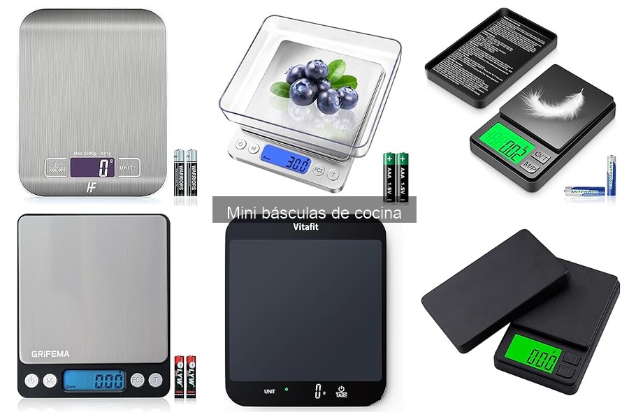 Cómo elegir la mejor mini báscula de cocina - Guía 2023