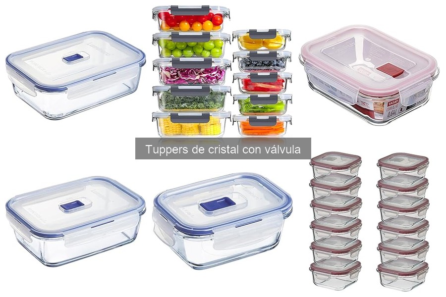 Cómo Elegir los Mejores Tuppers de Cristal con Válvula