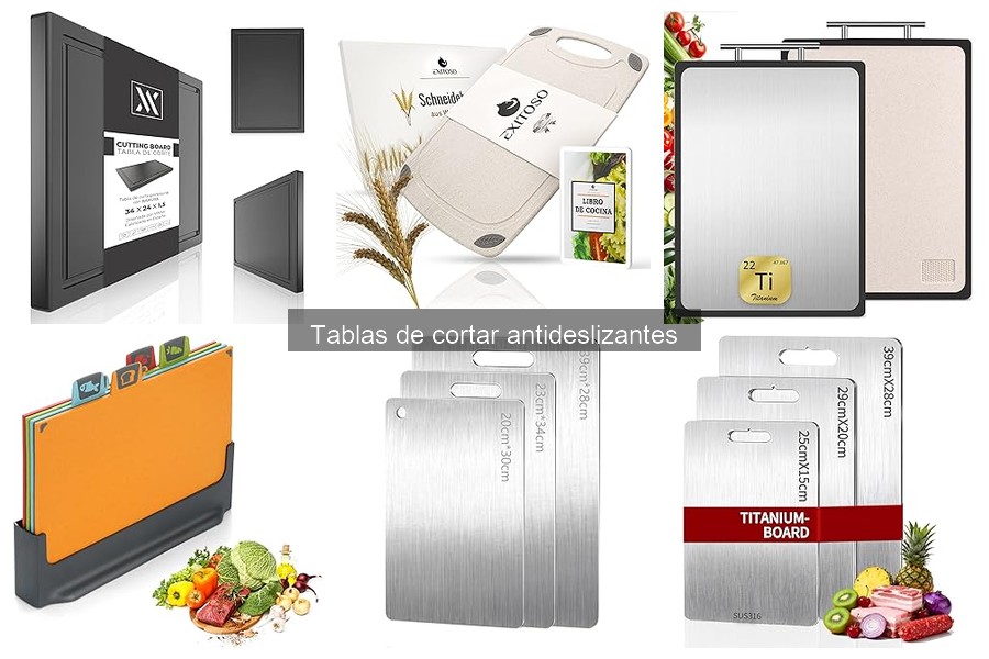 Cómo elegir una tabla de cortar antideslizante adecuada