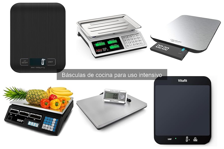 Cómo limpiar y mantener una báscula de cocina intensiva