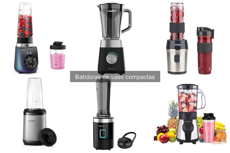 Cómo limpiar y mantener una batidora de vaso compacta