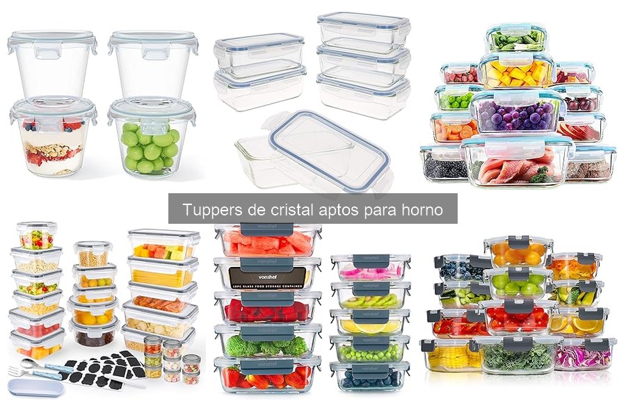 Cómo usar correctamente los tuppers de cristal en el horno