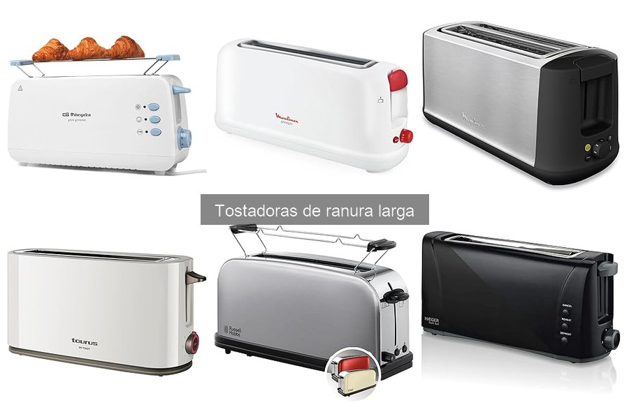 Cómo usar correctamente una tostadora de ranura larga