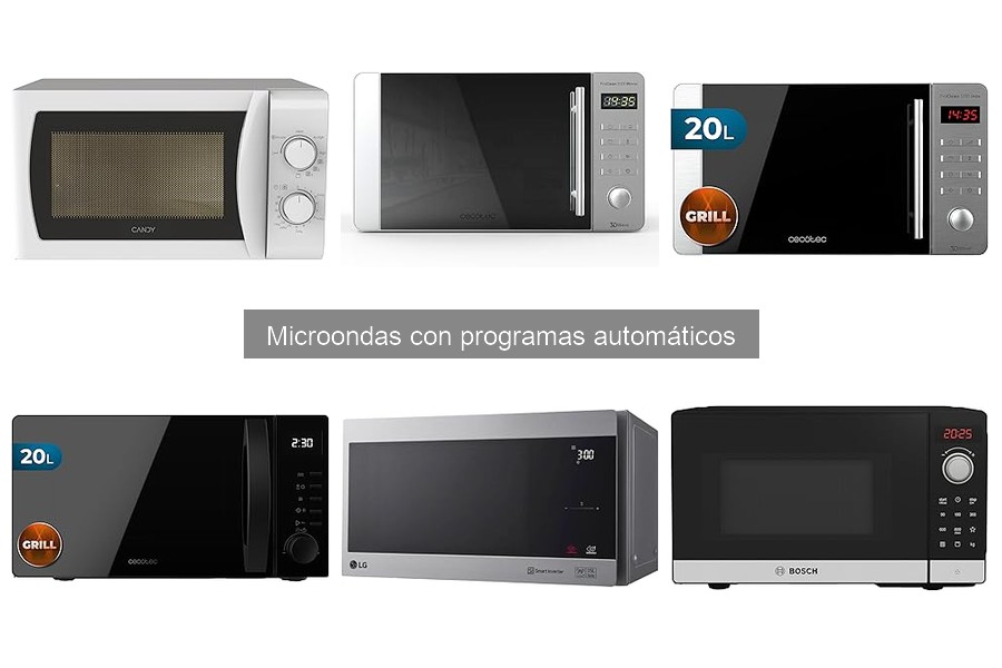 Cómo usar programas automáticos en microondas eficaces