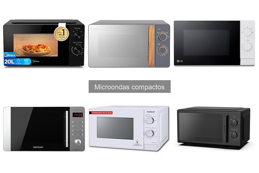 Cómo usar un microondas compacto de forma eficiente