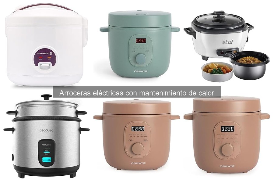 Cómo usar una arrocera eléctrica con mantenimiento de calor