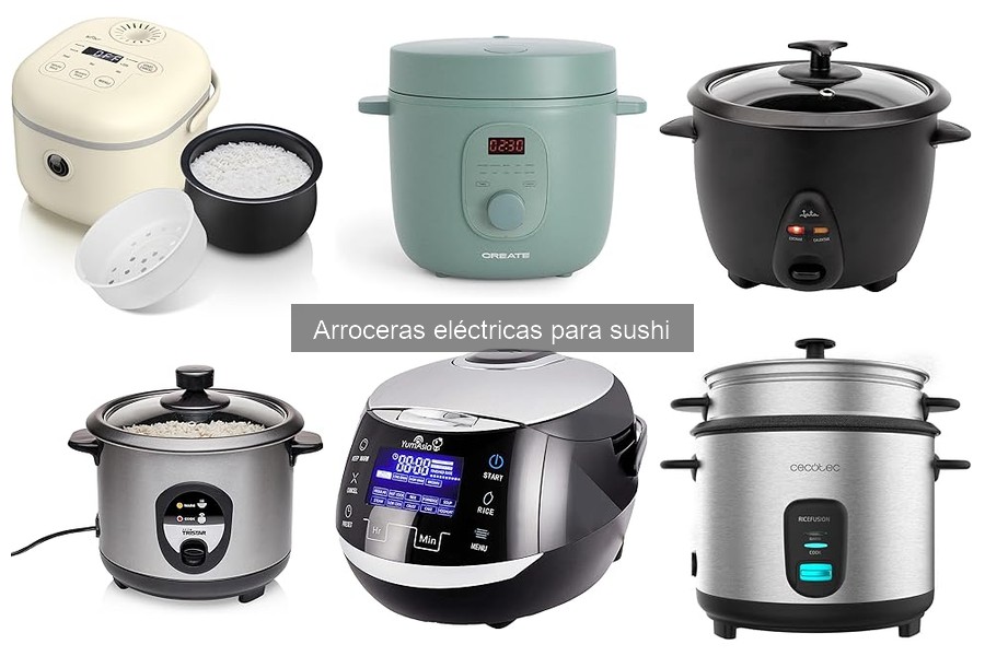 Cómo usar una arrocera eléctrica para sushi fácilmente