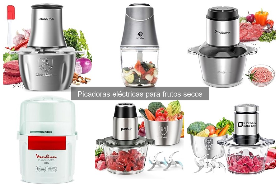 Cómo Usar una Picadora Eléctrica para Frutos Secos