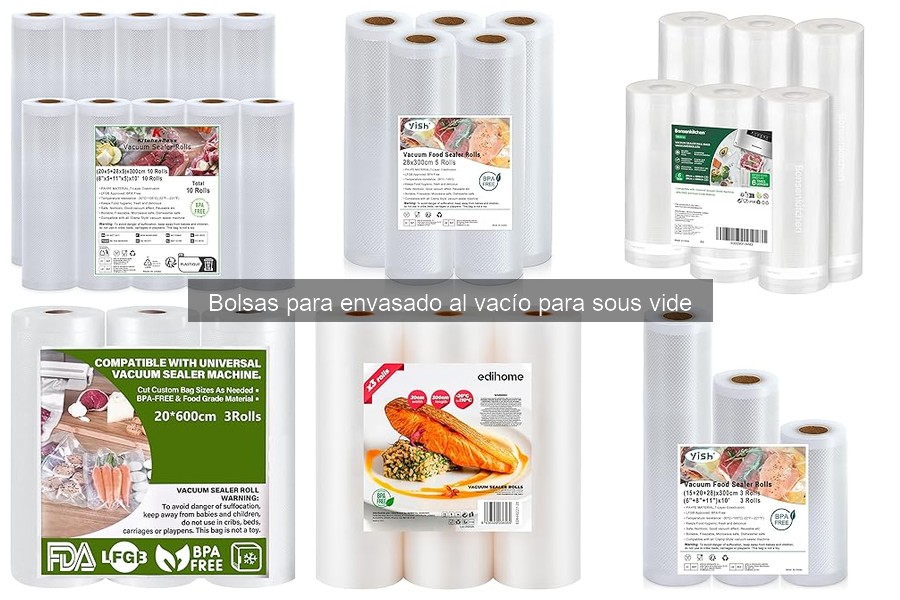 Cómo utilizar bolsas para sous vide: guía práctica