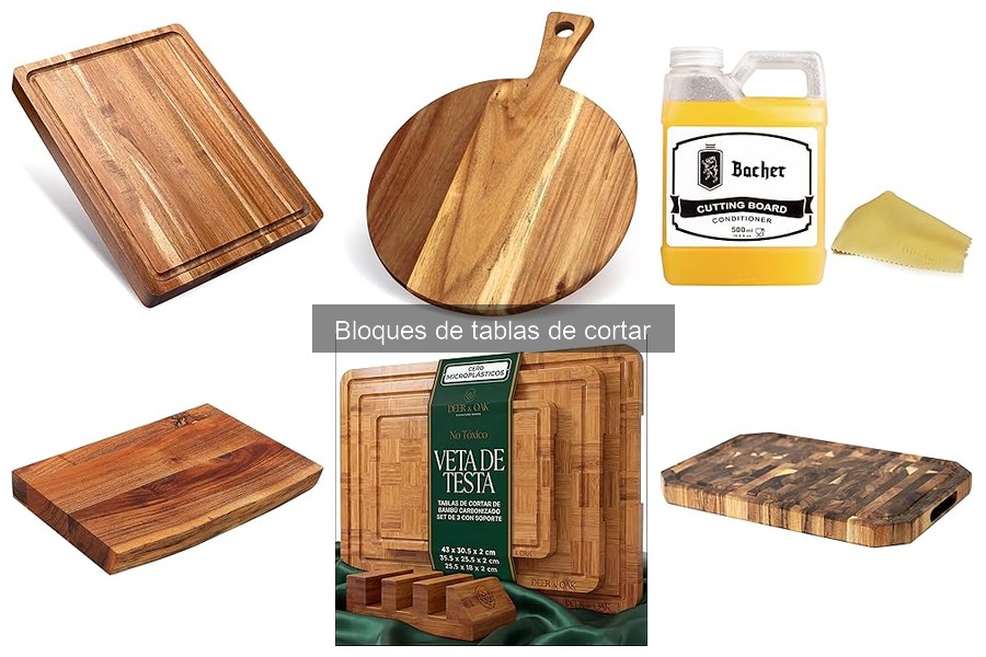 Cómo utilizar correctamente un bloque de tablas de cortar
