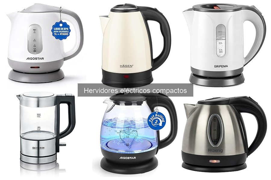 Cómo utilizar un hervidor eléctrico compacto de forma segura