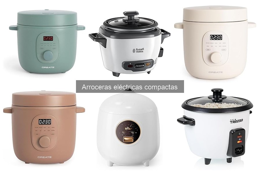 Comparativa: Arroceras eléctricas compactas vs. tradicionales